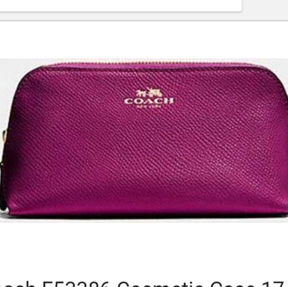 COACH makeup bag